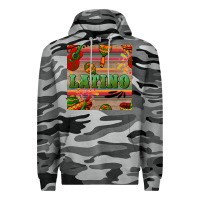 Slate Camo latino seamless pattern Premium Hoodie - BundleAndBundleShop