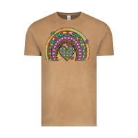 Vintage Camel autism awareness heart leopard rainbow Vintage Tee - Artiststas