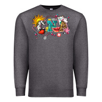 Charcoal Heather summer cna Premium Sweatshirt - Zillion Design Studio
