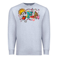 Heather Grey summer cna Premium Sweatshirt - Zillion Design Studio