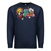 Navy summer cna Premium Sweatshirt - Zillion Design Studio