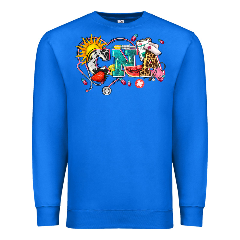 Summer Cna Premium Sweatshirt by Zillion Design Studio | Teevron