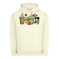 Pigment Pistachio school bus driver coffee cups Urban Hoodie - Jasminsmagicworld