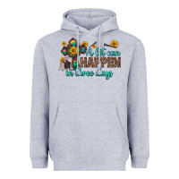 Heather Grey a lot can happen in three days Heavyweight Hoodie - Zillion Design Studio