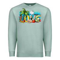 Seafoam love summer teacher Premium Sweatshirt - Zillion Design Studio