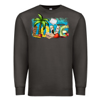 Smoke love summer teacher Premium Sweatshirt - Zillion Design Studio