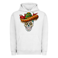 Pigment Lunar Rock cinco de mayo sombrero skull Urban Hoodie - BarkalooDesign