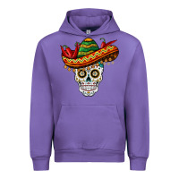 Tulip cinco de mayo sombrero skull Urban Hoodie - BarkalooDesign