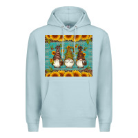 Blue Mist coffee gnomes Premium Hoodie - Artiststas