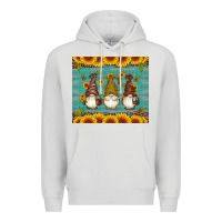 Dove Grey coffee gnomes Premium Hoodie - Artiststas