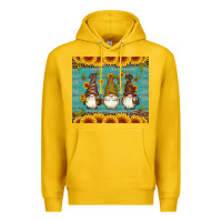 Lemon coffee gnomes Premium Hoodie - Artiststas
