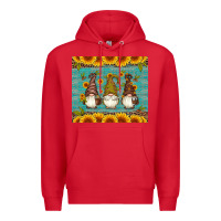Red coffee gnomes Premium Hoodie - Artiststas