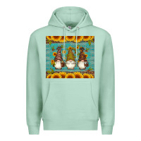 Seafoam coffee gnomes Premium Hoodie - Artiststas