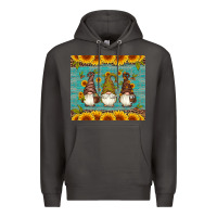 Smoke coffee gnomes Premium Hoodie - Artiststas