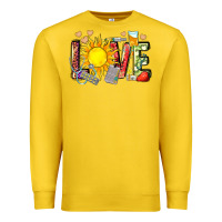 Lemon love summer nurse Premium Sweatshirt - Zillion Design Studio