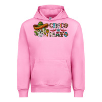 Fuchsia Pink cinco de mayo skull Urban Hoodie - BarkalooDesign