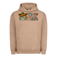 Pigment Burro cinco de mayo skull Urban Hoodie - BarkalooDesign