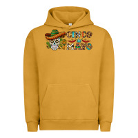 Pigment Peanut Butter cinco de mayo skull Urban Hoodie - BarkalooDesign
