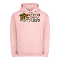 Pigment Salmon cinco de mayo skull Urban Hoodie - BarkalooDesign