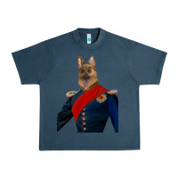 Midnight Navy Pet Portraits, Custom Pet Portraits, Renaissance Pet Portraits, Custom Urban Heavy Tee - RanaPortraitStore