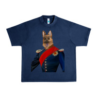 Navy Pet Portraits, Custom Pet Portraits, Renaissance Pet Portraits, Custom Urban Heavy Tee - RanaPortraitStore