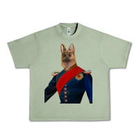 Oil Green Pet Portraits, Custom Pet Portraits, Renaissance Pet Portraits, Custom Urban Heavy Tee - RanaPortraitStore
