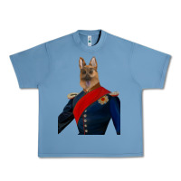 Pebble Blue Pet Portraits, Custom Pet Portraits, Renaissance Pet Portraits, Custom Urban Heavy Tee - RanaPortraitStore