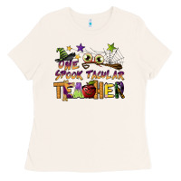 Bone one spook tacular teacher Ladies Tee - BarkalooDesign
