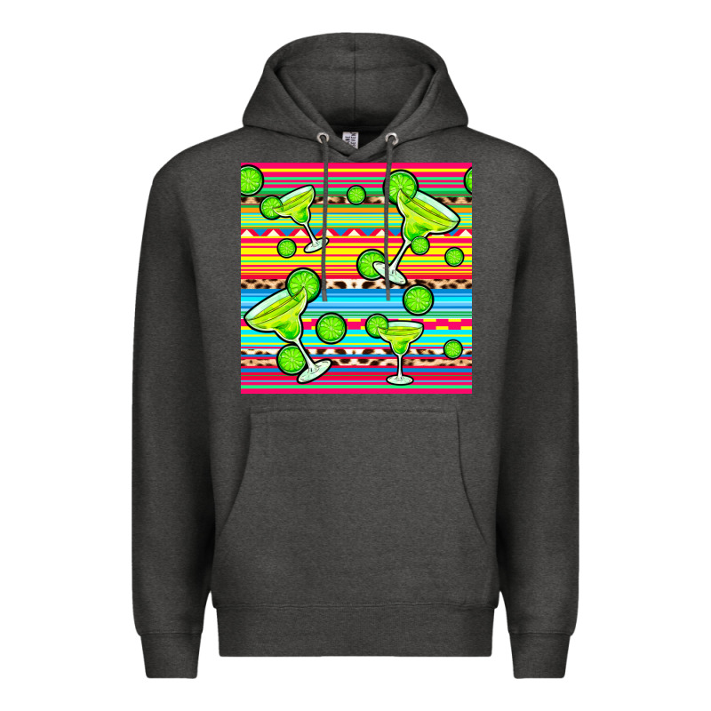 Margarita Serape Seamless Pattern Premium Hoodie by BundleAndBundleShop | Teevron