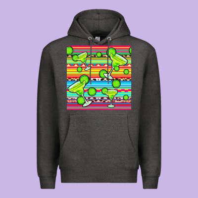 Margarita Serape Seamless Pattern Premium Hoodie Designed By Bundleandbundleshop