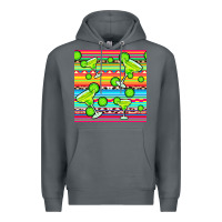 Rock margarita serape seamless pattern Premium Hoodie - BundleAndBundleShop