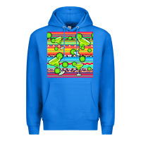 True Royal margarita serape seamless pattern Premium Hoodie - BundleAndBundleShop