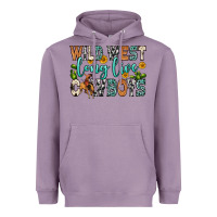 Lavender wild west long live cowboys Heavyweight Hoodie - Zillion Design Studio