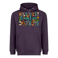 Plum wild west long live cowboys Heavyweight Hoodie - Zillion Design Studio
