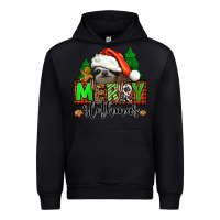Black merry slothmas Urban Hoodie - Jasminsmagicworld