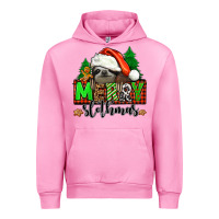 Fuchsia Pink merry slothmas Urban Hoodie - Jasminsmagicworld