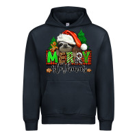 Navy merry slothmas Urban Hoodie - Jasminsmagicworld