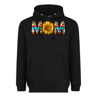 Black mom sunflower Heavyweight Hoodie - Zillion Design Studio