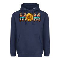 Navy mom sunflower Heavyweight Hoodie - Zillion Design Studio