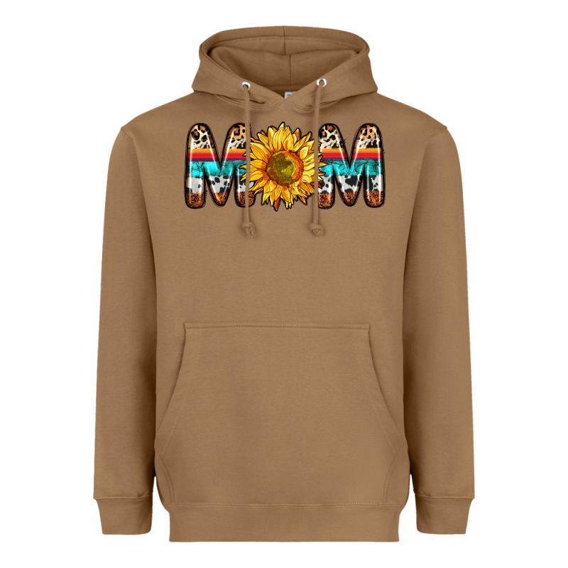 Mom Sunflower Heavyweight Hoodie by Zillion Design Studio | Teevron