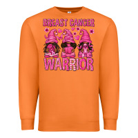 Carrot Breast Cancer Warrior Afro Gnomes Premium Sweatshirt - texasbilliewilder