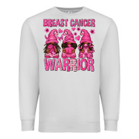 Dove Grey Breast Cancer Warrior Afro Gnomes Premium Sweatshirt - texasbilliewilder