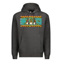 Charcoal Heather coffee gnomes Premium Hoodie - Artiststas