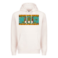 Pale Pink coffee gnomes Premium Hoodie - Artiststas