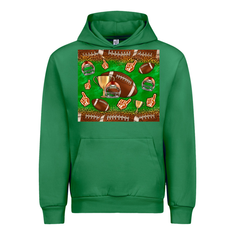 Football Leopard Urban Hoodie by NancyCooperArtShop | Teevron