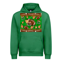 Emerald football leopard Urban Hoodie - NancyCooperArtShop