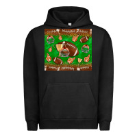 Pigment Black football leopard Urban Hoodie - NancyCooperArtShop