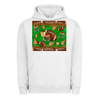 Pigment Lunar Rock football leopard Urban Hoodie - NancyCooperArtShop
