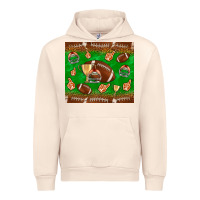 Sandshell football leopard Urban Hoodie - NancyCooperArtShop