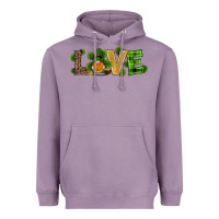 Lavender st patricks day gnomes shamrock horseshoes love Heavyweight Hoodie - RanaPortraitStore